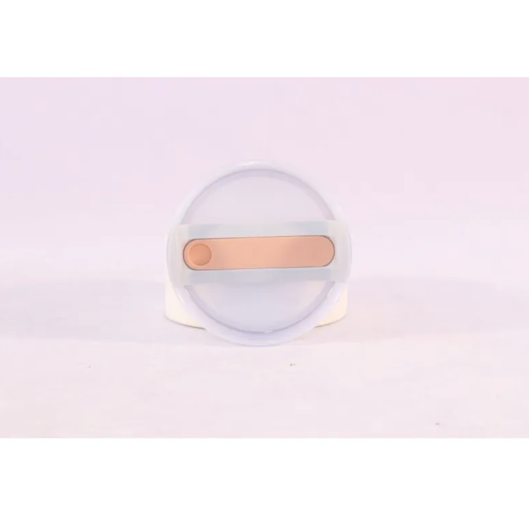 40oz Insulated Tumbler with Handle and Straw